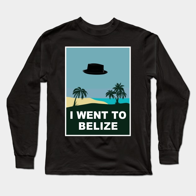 I WENT TO BELIZE (COLOR) Long Sleeve T-Shirt by Theo_P